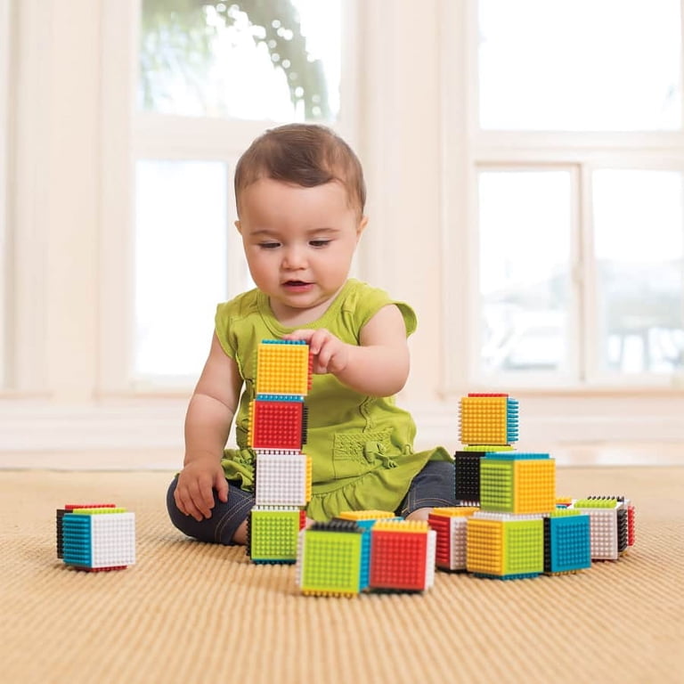 Infantino Press and Stay Stacking Blocks, 24-Piece Set photo 2