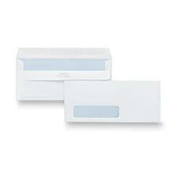 Quality Park Products QUA21418 Security Window Envelopes- 24Lb- 4-.13in.x9-.50in.- WE