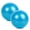 Blue, variant on Yajisi 9.8in Mini Yoga Ball 2 Pcs Anti-burst Thick Stability Pilates Barre Physical Ball Purple