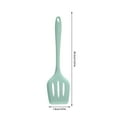 thumbnail image 2 of SHIMELE Silicone Spatula Stir Fry Spatula Non Stick Turner Cooking Utensil Kitchen Frying Spatula Heat Resistant Leak Proof Slotted Design Non Slip Handle Dishwasher Safe, 2 of 5