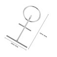 thumbnail image 2 of FENGGUIQU Versatile Stainless Steel Dock Cleat Ring Portable for Durable Boat and Rope Fixing, 2 of 8
