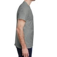 thumbnail image 2 of Jnriver Men's Short Sleeve Lightweight Heavy Cotton T-Shirt Regular-Fit Crewneck Tee for Casual Wear Gym Workout Summer Outfit - Graphite Heather - 2XL, 2 of 3