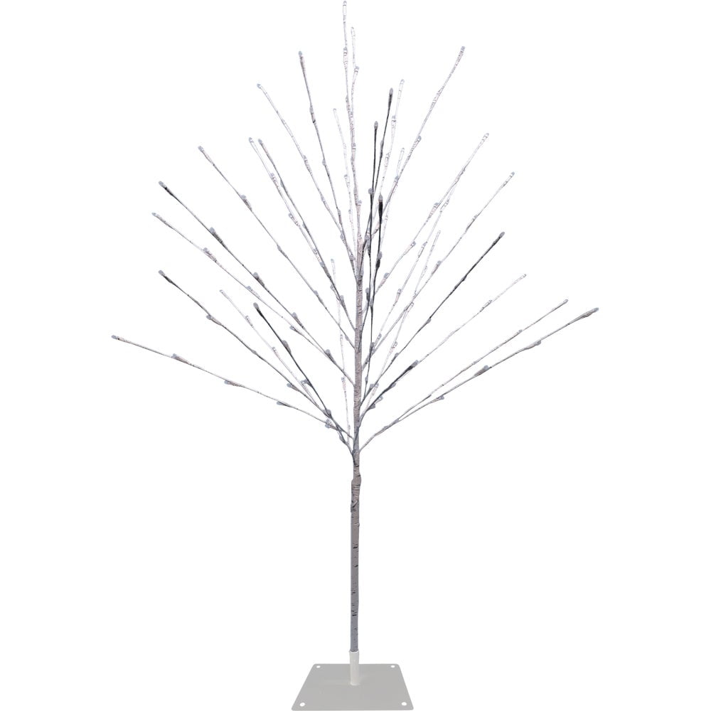 1PK Alpine 5 Ft. 150Bulb Cool White Twinkling LED Prelit Artificial