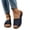 Blue, variant on longantii Orthopedic Casual Sandals for Women Slip on Non Slip Arch Support Flat Wedge Sandals Wide Walking Shoes 2026 New Beach Vacation Orthopedic Shoes Brown