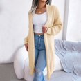thumbnail image 2 of Aayomet Long Sweater Cardigan Women Women's Long Sleeve Open Front Crop Cardigan Drop Shoulder Shrug Ribbed Knit Sweater Outerwear,A S-XXL, 2 of 5