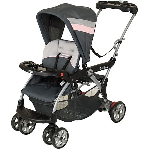 baby trend sit n stand double deluxe tandem stroller