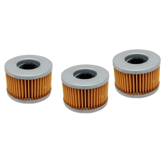 Factory Spec, FS-709, 3 Oil Filters for Honda ATV Rancher 400, Rubicon 500, Rincon 650 & 680