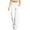 White, variant on Gkeoshab Crz Yoga Leggings Women's Solid Color Loose Fit Yoga Pants - Casual & Comfortable Workout Trousers Black L