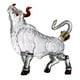 thumbnail image 1 of Decantador de licor de vidrio con forma de animal de toro, dispensador de decantador de vino para hombres, 1000 ml de agua, aireador de vino para cump, 1 of 9