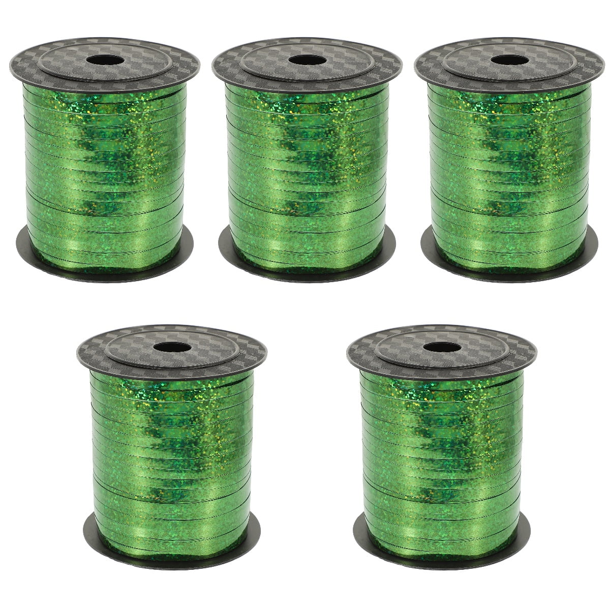 Raindrops Craft Ribbon 5 Rolls for Wrapping, Wedding Decor, Projects, Packaging, and Craft Supplies
