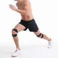 thumbnail image 4 of Estabilizador Rodilla Ajustable Almohadilla Deportiva para La El Fitness Deportivo () Azul, 4 of 9