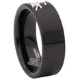 thumbnail image 6 of Rampant Lion Tungsten Carbide Ring, 6 of 9