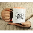 thumbnail image 4 of Inkdotpot 11oz CeramicCoffeeMugFollow Your Dreams Inspirational Encouragment Motivational Quotes Gift For Employee Boss Coworkers -Orange, 4 of 5