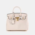 thumbnail image 1 of Bolso clásico y moderno de platino con guijarros, bolso cruzado de gran capacidad con un solo hombro para mujer, 1 of 4