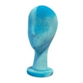 thumbnail image 5 of EHJRE Mannequin Head Home Velvet Hat Display Stand for Glasses Hairpiece Headphone Blue, 5 of 8