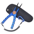 thumbnail image 1 of Multi functional Fishing Pliers Scissors Cutter Hook Remover Tool Saltwater Blue, 1 of 6