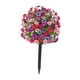 thumbnail image 1 of Decoración de estaca de jardín de flores de violeta artificial accesorios de jardín de hadas versátiles flor realista con estaca para césped Red Blue Pink, 1 of 8