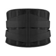 thumbnail image 1 of Soporte de espalda para hombres y mujeres, alivio del dolor de espalda baja, cinturón de soporte de espalda ajustable para el trabajo, soporte lumbar antideslizante para ciática escoliosis (M negro) XianweiShao 1327533051873, 1 of 5