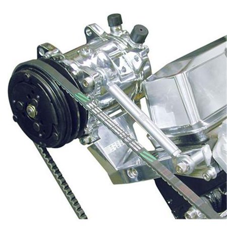 SBC Small Block Chevy V8 Outboard A/C Compressor