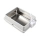 thumbnail image 2 of Caja de arena para mascotas abierta, inodoro para gatos con pala, bacinilla para gatos, bandeja de arena para gatos lavable, caja, 2 of 9