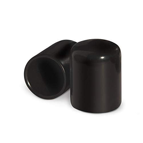 AutoMotivated Aftermarket ColorLugs Vinyl Lug Nut Cover | Wheel Lug Nut Cap | Fits 19 mm | Includes Deluxe Extractor | Black (Pack of 25)