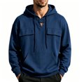 thumbnail image 6 of Qiyinn Men's Short-sleeve Hooded Sweatshirt, 6 of 6