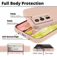 thumbnail image 5 of Compatible with Poco F5 Pro Case for Women Men, Ultra Slim Xiaomi Poco F5 Pro Phone Case Silicone Liquid Soft Shockproof Anti-Scratch Protective Cases (Pink), 5 of 14
