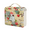 Beige, variant on Portable Colored Slots Pencil case Organizer with Printing Pattern Colored Pencils