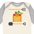 thumbnail image 4 of Inktastic Vegetable Gardener Organic Farming Boys or Girls Long Sleeve Baby Bodysuit, 4 of 5