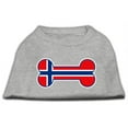 thumbnail image 1 of Chemises Imprimées Drapeau Norvégien en Forme d'Os Gris XXXL(20), 1 of 1