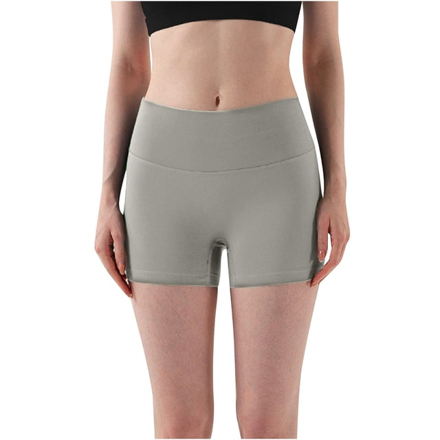 Timegard Culottes pour Femmes Taille Haute Extensible Mini-Bike Workout Shorts Respirants