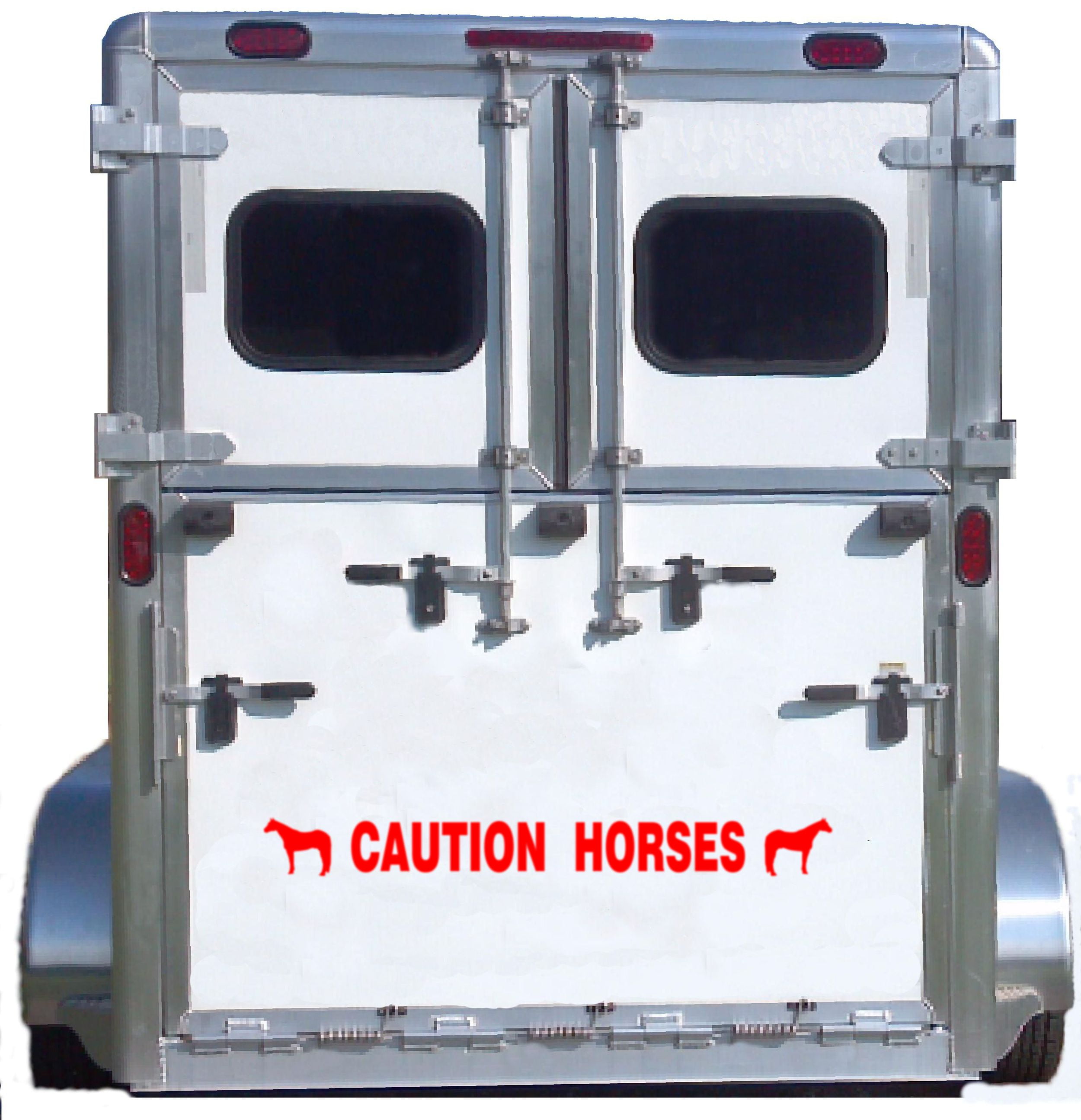 Reflective Horse Trailer Safety Avery Dennison Vinyl Decal Sticker