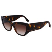 Victoria Beckham VB645S 234 Women's Dark Havana Frame Sunglasses