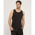 thumbnail image 6 of Real Essentials 5 Pack: Dry-Fit Muscle Tank Tops Sleeveless Shirts Workout Tees Athletic Running Tees (Big & Tall Available), 6 of 6