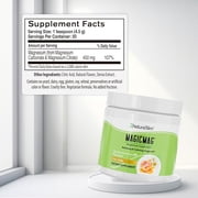NaturalSlim MagicMag® Magnesium Citrate Powder - Honey Chamomile, 8 oz