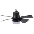 thumbnail image 1 of Luz del Ventilador de Techo, Control remoto 3 temperaturas de color 3 modos de velocidad del ventilador temporizador de sueño e26 ac 85-265V, 50,000 horas de Vida Útil, e26 ABS, 1 of 7
