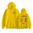 thumbnail image 1 of Sam Barber Restless Mind World Tour 2025 Chandail à Manches Longues, m, Jaune, 1 of 7