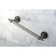 thumbnail image 2 of Kingston Brass DR710128 Templeton 12" Decorative Grab Bar, Brushed Nickel, 2 of 4