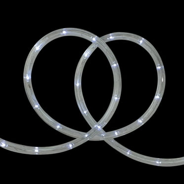 Northlight 18' Pure White LED Indoor/Outdoor Christmas Rope Lights