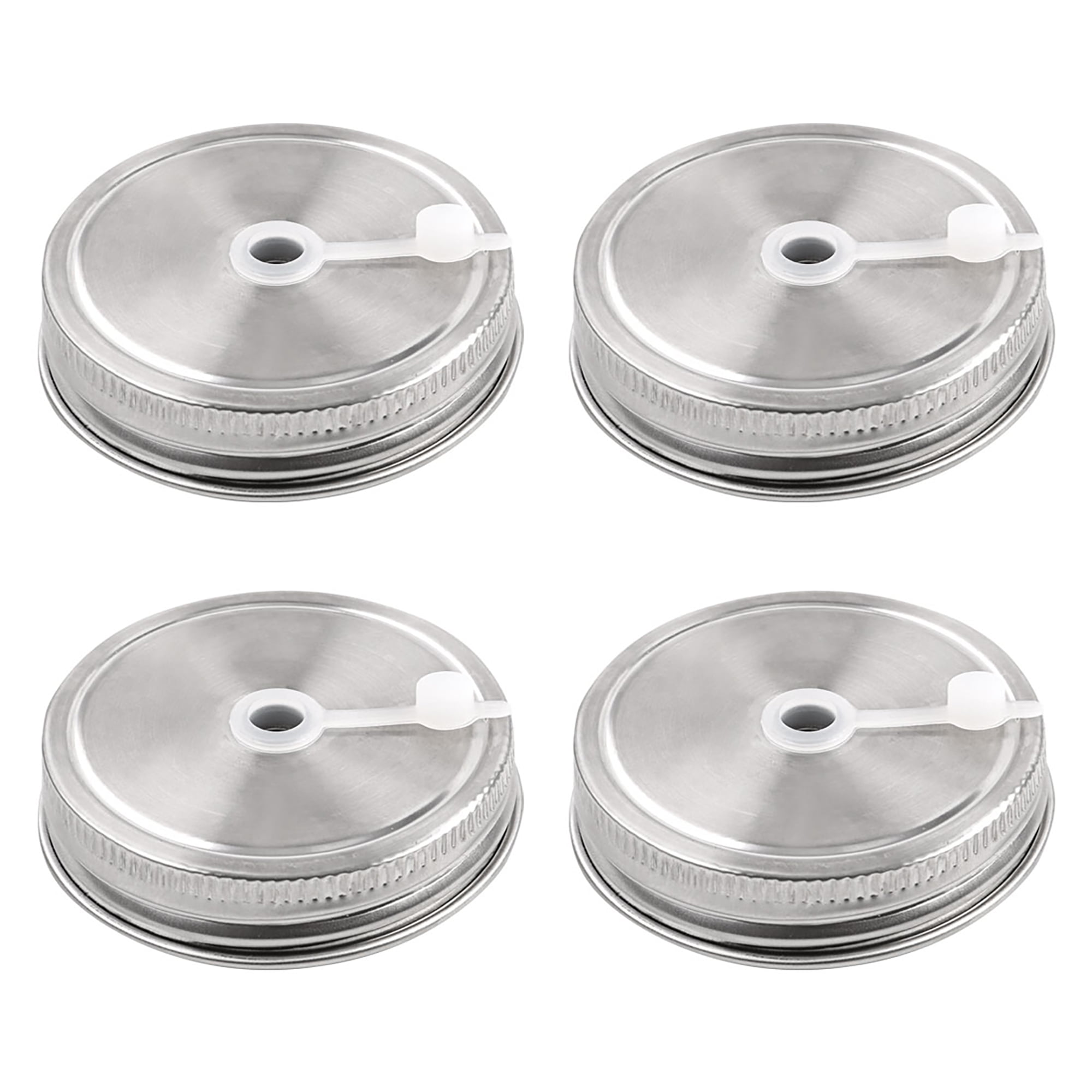 Stainless Steel Mason Jar Lids - Regular - Pack of Three