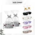 thumbnail image 3 of Gift Baskets Empty with Gift Bags and Ribbon Bows,12”x8”x5” Small Woven Gift Basket with Handles for Birthday, Baby Shower, Valentine's Day, Easter, Christmas Gifts or Toys Gray, 3 of 9