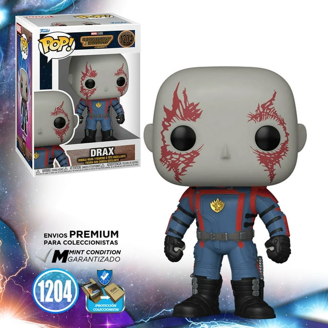 Funko Pop Drax #1204 Guardianes De La Galaxia Marvel Studios Original Funko Volumen 3