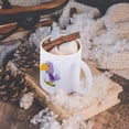thumbnail image 5 of 3dRose, Cute Silly Purple Parrot Vector Cartoon, 11oz Mug, 5 of 7