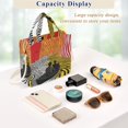 thumbnail image 5 of FORMRS Womens Corduroy Tote Bag Crossbody Shoulder Handbag with Pocket, Abstract Boat, 5 of 7