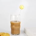 thumbnail image 4 of Juego de 4 cucharaditas de vidrio – Agitadores de té o expreso de vidrio – Vidrio de borosilicato resistente al calor – Apto para lavavajillas, 4 of 5