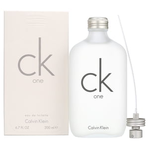 Calvin Klein CK One Eau De Toilette Spray, Unisex, 6.7 oz