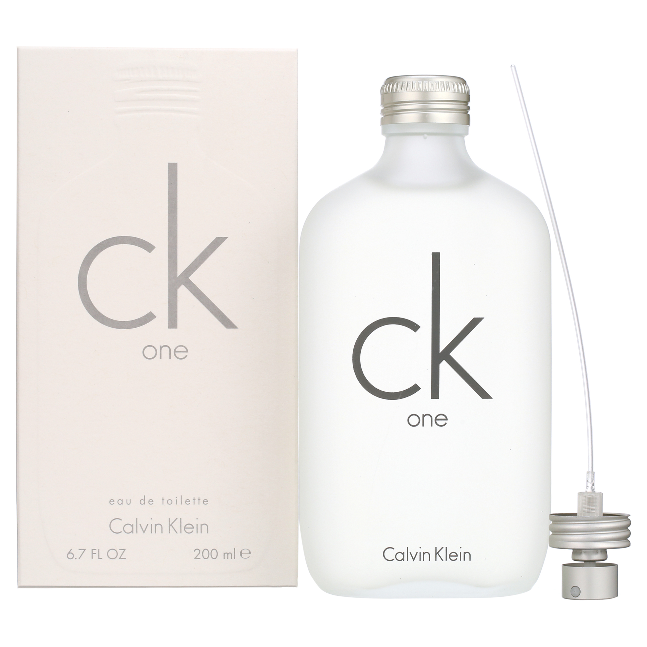 Calvin Klein CK One Eau De Toilette Spray, Unisex, 6.7 oz photo 1
