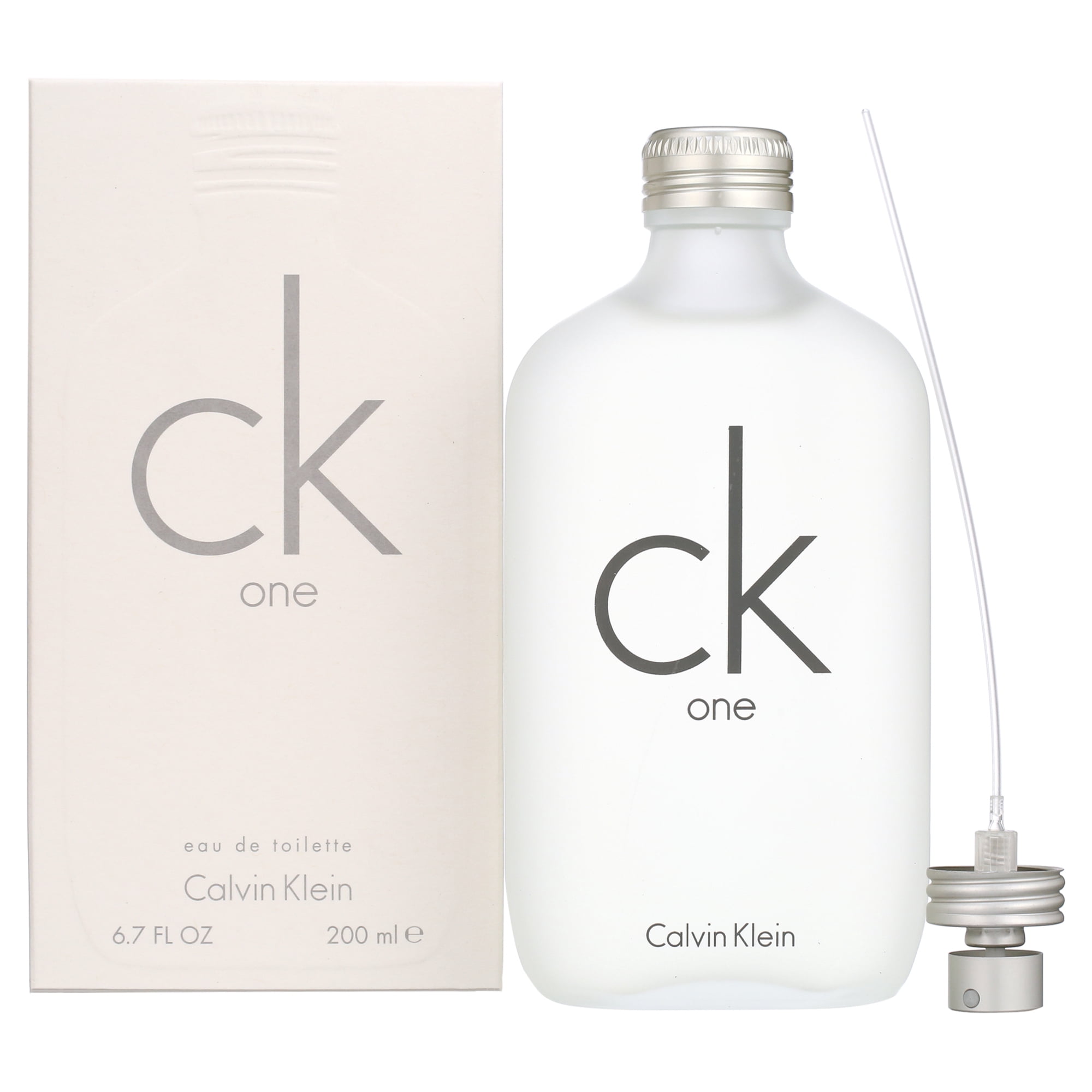 Calvin Klein CK One Eau De Toilette Spray, Unisex Perfume, 6.7 oz