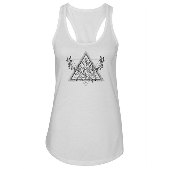 Bohemian Geometric Design Tank Women -Image by Shutterstock, Female Medium