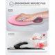 thumbnail image 2 of Ergonomic Mouse Pad Wrist Support, Comfortable Mouse Pad Wrist Rest, Relieve Wrist Pain Gel Mouse pad, Non-Slip Rubber Base Mousepad for Laptop, Compu, 2 of 4
